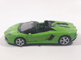 MSZ Lamborghini Aventador LP 700-4 Convertible Green 1/43 Scale Die Cast Toy Car Vehicle with Opening Doors