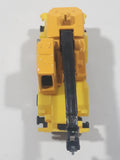 Welly No. 8315 Crane Truck Yellow Die Cast Toy Car Vehicle