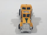 Vintage Summer Motor Force S8231 - 8233 Semi Tractor Truck Yellow Die Cast Toy Car Vehicle