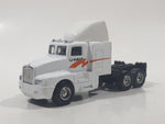 Maisto U-HAUL Semi Tractor Truck White Die Cast Toy Car Vehicle