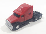 ERTL Semi Tractor Truck Red Plastic Body Die Cast Toy Car Vehicle
