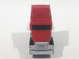 ERTL Semi Tractor Truck Red Plastic Body Die Cast Toy Car Vehicle