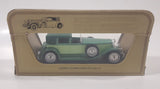 Vintage 1979 Matchbox Models of Yesteryear Y-4 1930 Model J Duesenberg Town Car Green Die Cast Toy Car Vehicle New in Box