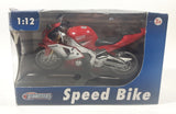 Teamsters Speed Bike X' Motor Red 1:12 Scale Die Cast Toy Motor Cycle with Box