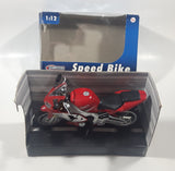 Teamsters Speed Bike X' Motor Red 1:12 Scale Die Cast Toy Motor Cycle with Box