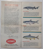 Vintage Home Oil Distributors Game Fish of British Columbia 4" x 9" Paper Pamphlet Booklet