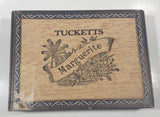 Vintage Pierced Head-Patented 1933 Tucketts Marguerite Claro Cigar Box