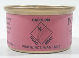 1990 Monty Joynes Boss finder Carolina Road Meat Gag Gift Nostalgic Possum A byproduct of rural Highways 321 and 421 Waste Not Want Not Pink Paper Label Sealed Metal Can Watauga County North Carolina