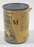 1992 Road Kill Brand Pickled Possum Parts Yellow Paper Label Gag Gift Can Sissonville West Virginia