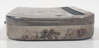Vintage Sunburst Engraved Metal Cigarette Joint Maker Machine Case