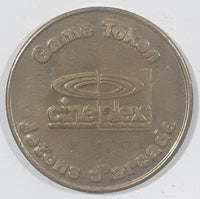 Vintage Famous Players Cineplex Odeon Galaxy No Cash Value Gaming Game Token Metal Coin