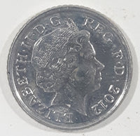 2012 U.K. Great Britain Five Pence Metal Coin