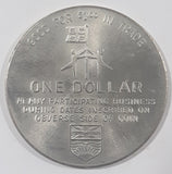 Vintage 1971 May 20th June 7th Centennial Year 72nd Annual British Columbia Festival Of Sports One Dollar Metal Coin