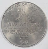 Vintage 1971 May 20th June 7th Centennial Year 72nd Annual British Columbia Festival Of Sports One Dollar Metal Coin