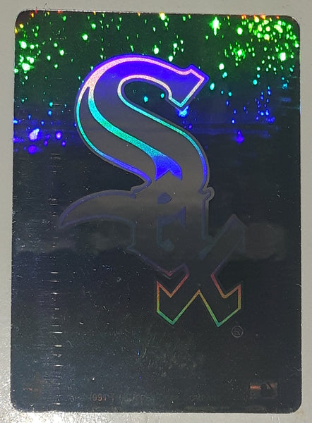 1991 Upper Deck MLB Baseball Chicago White Sox Team Logo Hologram Sticker Trading Card