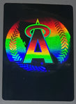 1991 Upper Deck MLB Baseball California Angels Team Logo Hologram Sticker Trading Card