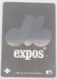 1991 Upper Deck MLB Baseball Montreal Expos Team Logo Hologram Sticker Trading Card
