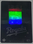 1991 Upper Deck MLB Baseball Kansas City Royals Team Logo Hologram Sticker Trading Card