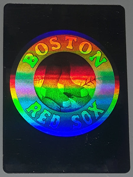 1991 Upper Deck MLB Baseball Boston Red Sox Team Logo Hologram Sticker Trading Card