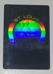1991 Upper Deck MLB Baseball St. Louis Cardinals Team Logo Hologram Sticker Trading Card