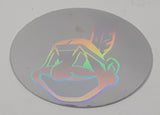 1989 Upper Deck MLB Baseball Cleveland Indians Team Logo Hologram Sticker Trading Card