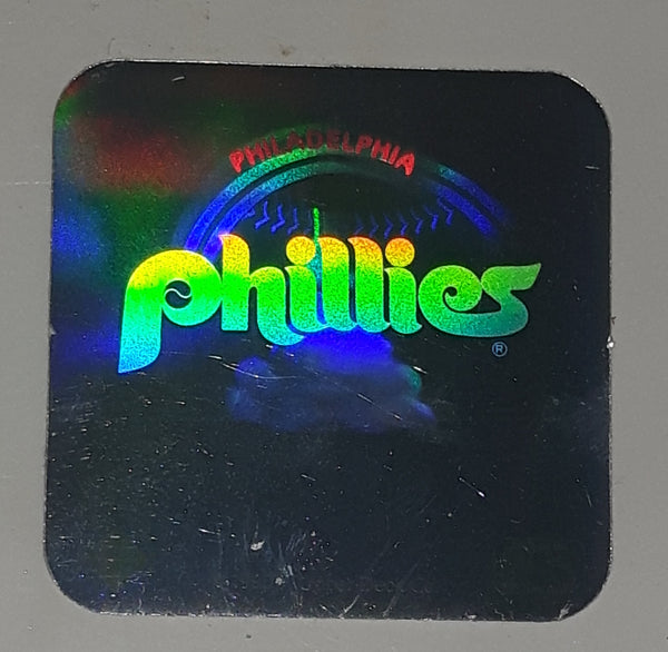 1990 Upper Deck MLB Baseball Philadelphia Phillies Team Logo Hologram Sticker Trading Card