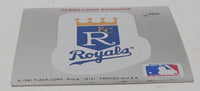 1991 Fleer MLB Baseball Kansas City Royals Team Logo Sticker Trading Card