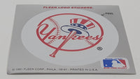 1991 Fleer MLB Baseball New York Yankees Team Logo Sticker Trading Card