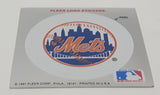 1991 Fleer MLB Baseball New York Mets Team Logo Sticker Trading Card