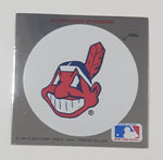 1991 Fleer MLB Baseball Cleveland Indians Team Logo Sticker Trading Card
