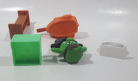 2016 McDonald's Rovio Angry Birds Pirate Pig Launcher Plastic Toy Figure Set