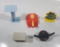 2016 McDonald's Rovio Angry Birds Black Bomb Launcher Plastic Toy Figure Set