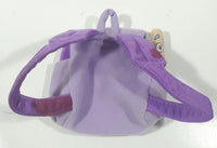 Mattel Viacom Dora The Explorer Backpack and Map Character Small Soft Fabric Purple Bag