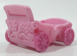 2007 McDonald's Hasbro My Little Pony Pink Plastic Carriage Stroller Toy