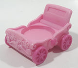 2007 McDonald's Hasbro My Little Pony Pink Plastic Carriage Stroller Toy