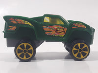 2013 McDonald's Hot Wheels Baja Truck Green Plastic Toy Car Vehicle