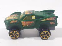 2013 McDonald's Hot Wheels Baja Truck Green Plastic Toy Car Vehicle