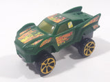 2013 McDonald's Hot Wheels Baja Truck Green Plastic Toy Car Vehicle