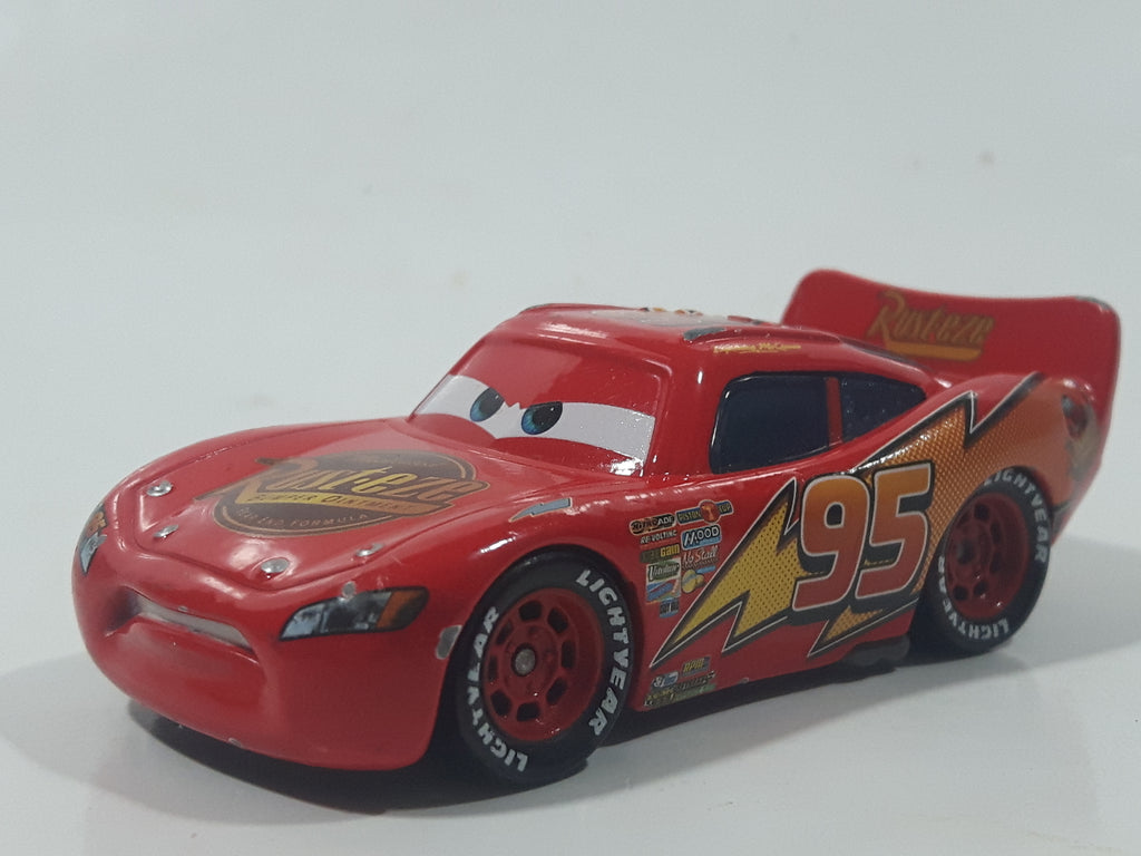 Disney Pixar Cars Lightning McQueen #95 Red Die Cast Toy Race Car Vehi ...