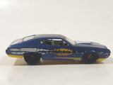 2014 Hot Wheels HW Performance Series Ford '72 Ford Gran Torino Sport Metalflake Navy Blue Die Cast Toy Muscle Car Vehicle