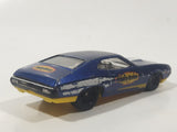 2014 Hot Wheels HW Performance Series Ford '72 Ford Gran Torino Sport Metalflake Navy Blue Die Cast Toy Muscle Car Vehicle