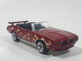 2014 Hot Wheels Multipack Exclusive '70 Pontiac GTO Convertible Maroon Dark Red Die Cast Toy Car Vehicle