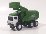 ERTL Learning Curve Bi-county Disposal Dump Truck White and Green Metal and Plastic Die Cast Toy Car Vehicle