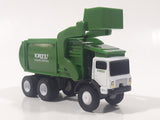 ERTL Learning Curve Bi-county Disposal Dump Truck White and Green Metal and Plastic Die Cast Toy Car Vehicle