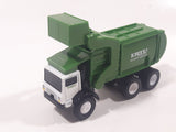 ERTL Learning Curve Bi-county Disposal Dump Truck White and Green Metal and Plastic Die Cast Toy Car Vehicle