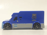 Rare 2006 Maisto Marvel Manhattan Safe Armored Car Co. Blue Die Cast Toy Car Vehicle