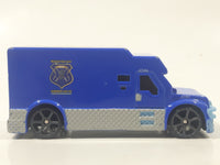 Rare 2006 Maisto Marvel Manhattan Safe Armored Car Co. Blue Die Cast Toy Car Vehicle