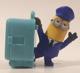 2022 McDonald's Minions Rise of Gru Kevin's Carry On 2 1/2" Tall Toy Figure