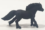 2005 Safari Ltd Black Horse 3" Long Toy Animal