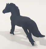 2005 Safari Ltd Black Horse 3" Long Toy Animal